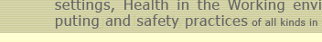 safety practices of all kinds